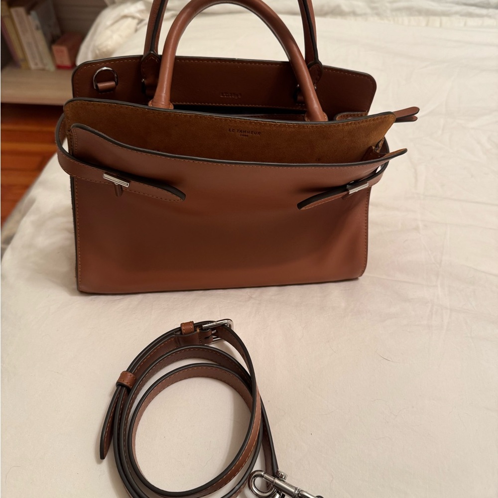 Le Tanneur Leather Handbag with Strap